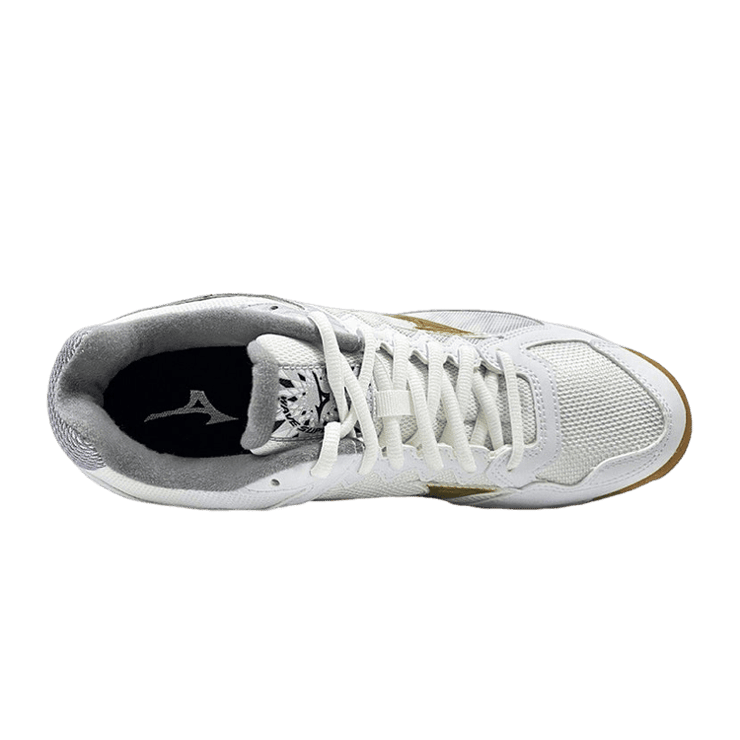 Mizuno Wave Supersonic Cn White gold Angle 0
