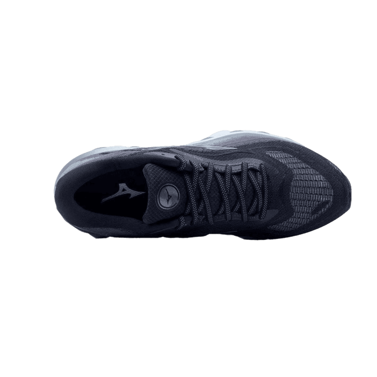 Mizuno Wave Sky 7 Black Grey Angle 2