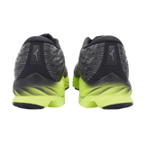 Mizuno Wave Rider 26 Grey Volt Green Angle 1
