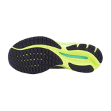 Mizuno Wave Rider 26 Grey Volt Green Angle 2