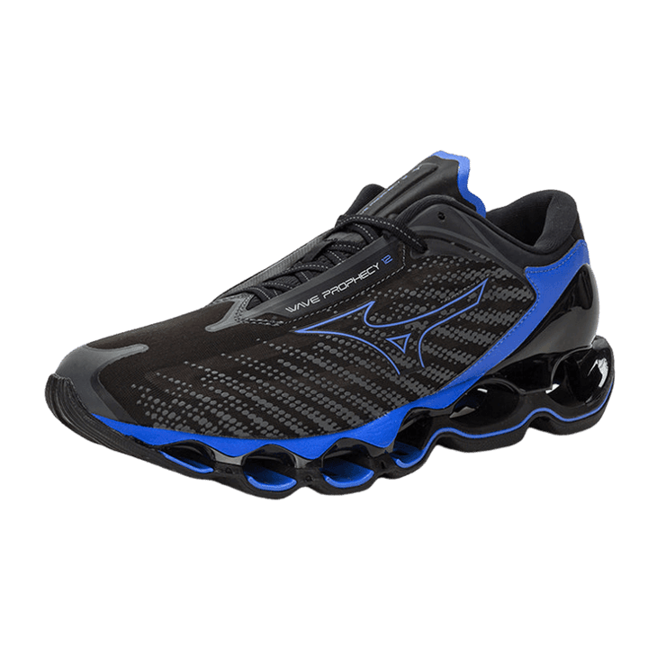 Mizuno Prophecy 12 Black Blue Angle 0