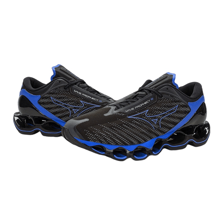 Mizuno Prophecy 12 Black Blue Angle 1