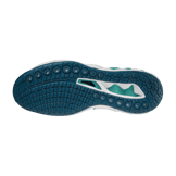 Mizuno Wave Luminous 2 White Teal Angle 2