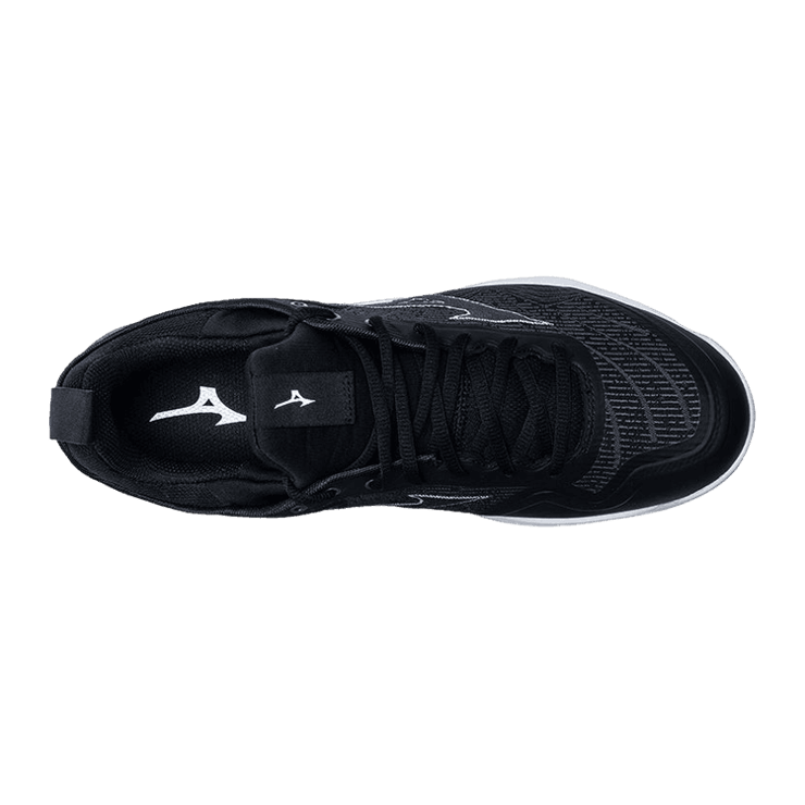 Mizuno WAVE LUMINOUS 2 Black Red Angle 1