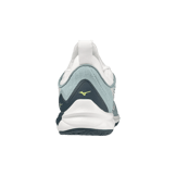 Mizuno Wave Luminous 2 Grey Blue Angle 1
