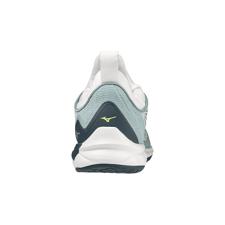 Mizuno Wave Luminous 2 Grey Blue Angle 1