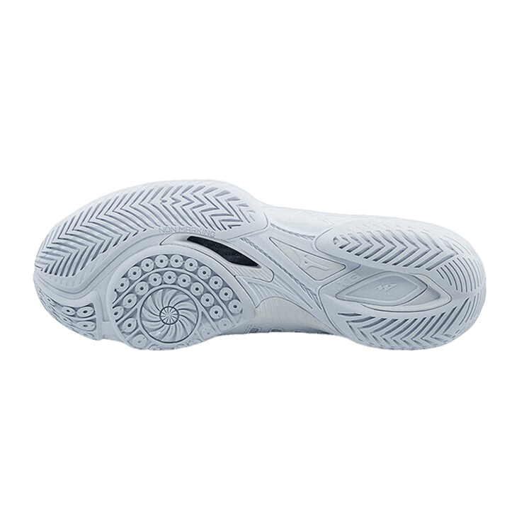 Mizuno Wave Claw White Gold Angle 2
