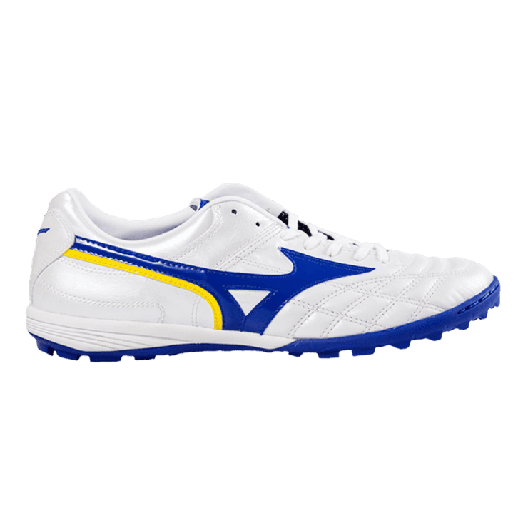 Mizuno Wave Cup Legend AS White Blue Angle 0