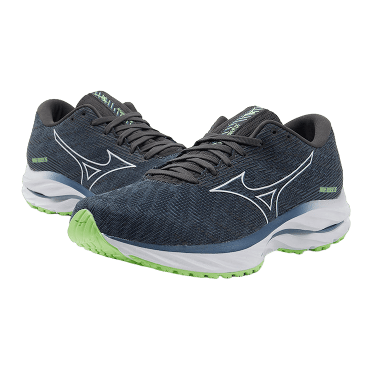 Mizuno Wave Rider 26 Black Angle 1