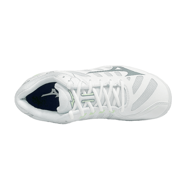 Mizuno Wave Voltage White Patina Green (W) Angle 1