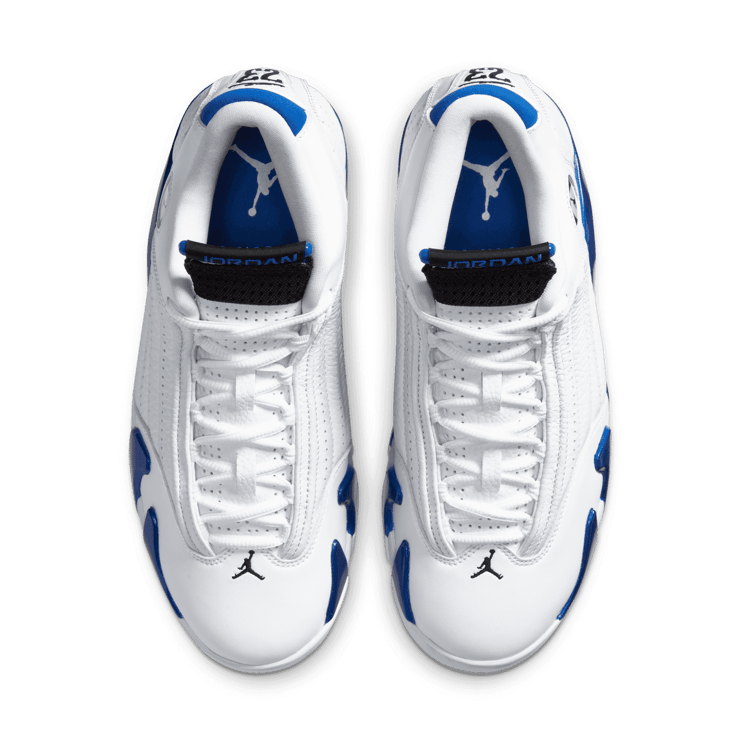 Air Jordan 14 Retro White Hyper Royal Angle 1