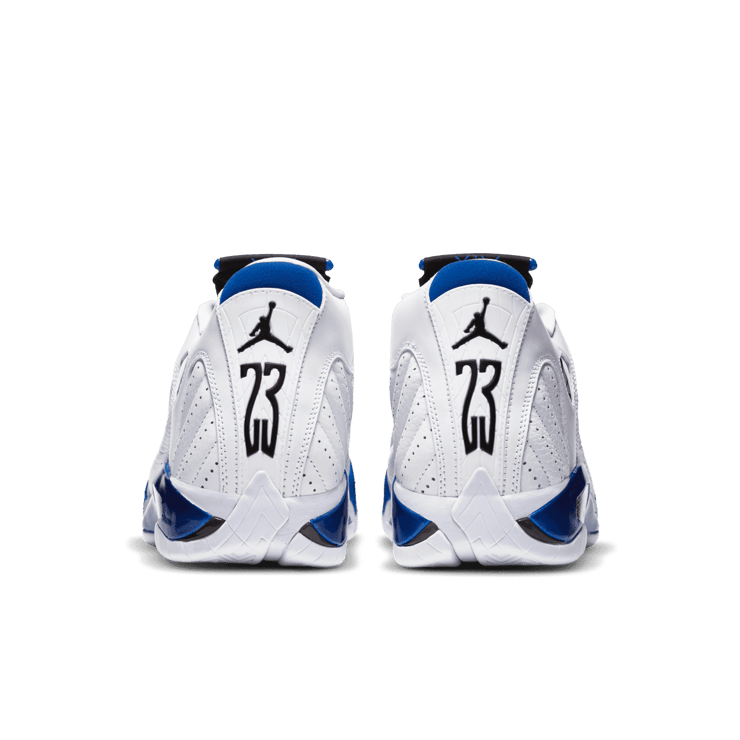 Air Jordan 14 Retro White Hyper Royal Angle 3