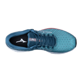 Mizuno wave rider 26 Blue Red Angle 1