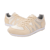 Mizuno Handcrafted LowTop Beige White Angle 1