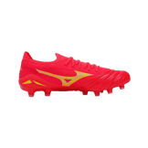 Mizuno Morelia Neo FG Football Boots Red Yellow Angle 0