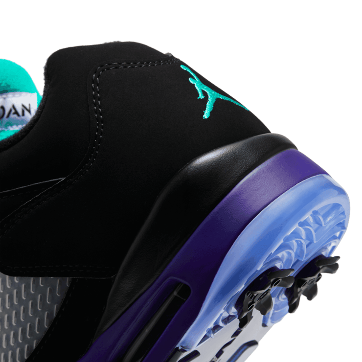 Jordan 5 Retro Low Golf Black Grape Angle 6