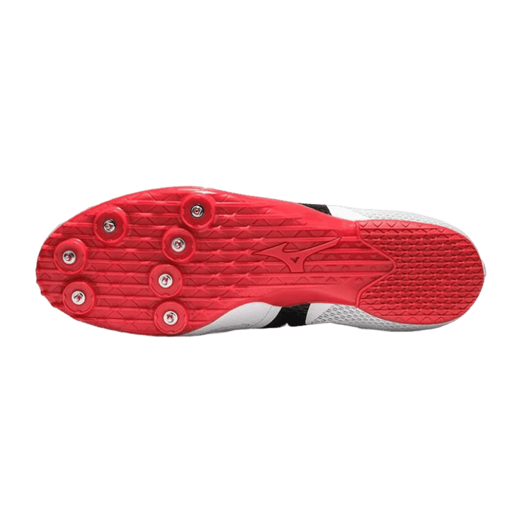Mizuno X Sprint White Red Angle 1