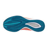 Mizuno Wave Rebellion Flash Orange Angle 2