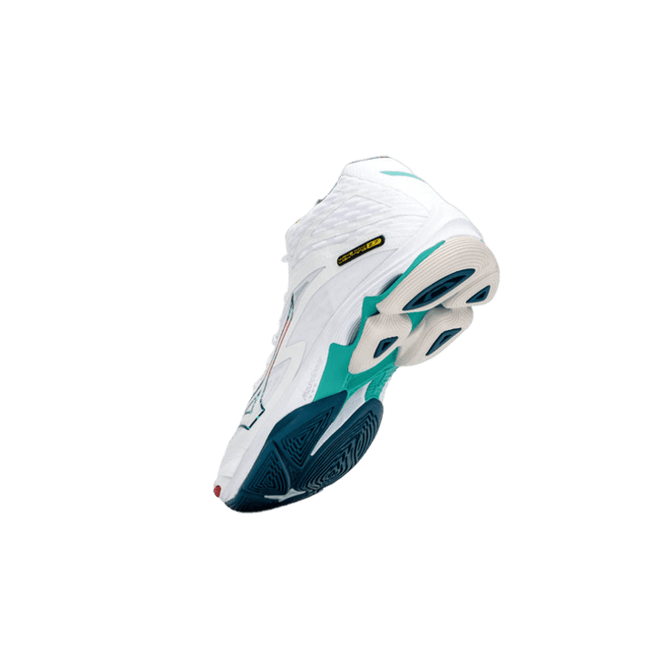 Mizuno Wave Lightning Z7 Mid White Angle 0