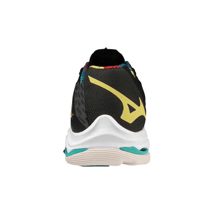 Mizuno Wave Lightning Z7 Black Red Green Angle 1