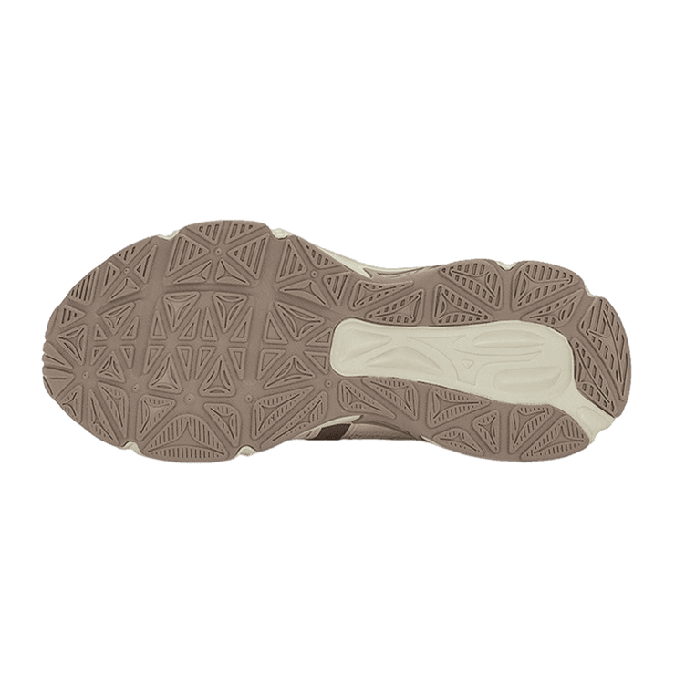 Mizuno Speed Chalk White Brown Angle 3