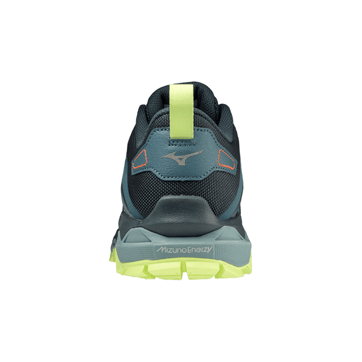 Mizuno Wave Mujin 8 Trail Teal Green Angle 1