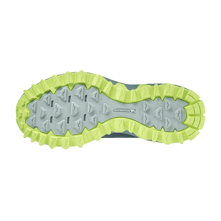 Mizuno Wave Mujin 8 Trail Teal Green Angle 2