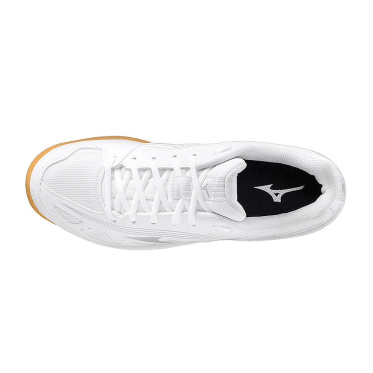 Mizuno Cyclone Speed 3 White Silver Angle 1