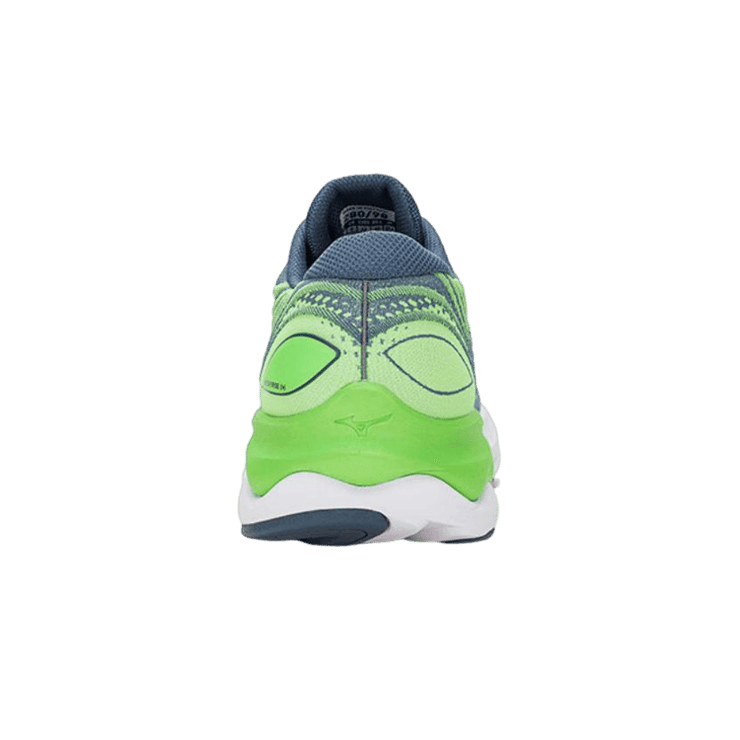Mizuno Wave Skyrise 4 Grey Green Angle 1