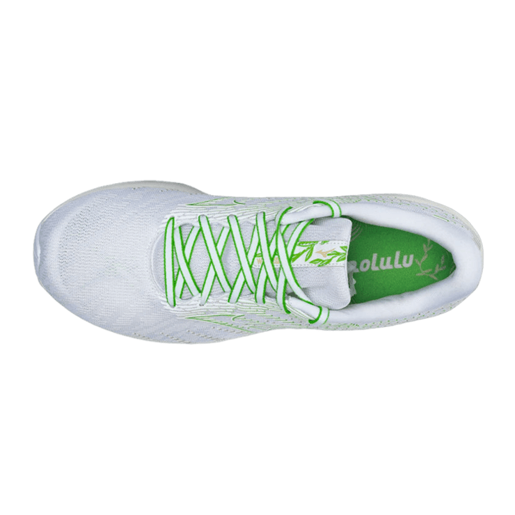 Mizuno Wave Rider 26 Sneakers White Green Angle 1