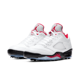 Jordan 5 Retro Low Golf Fire Red Angle 2