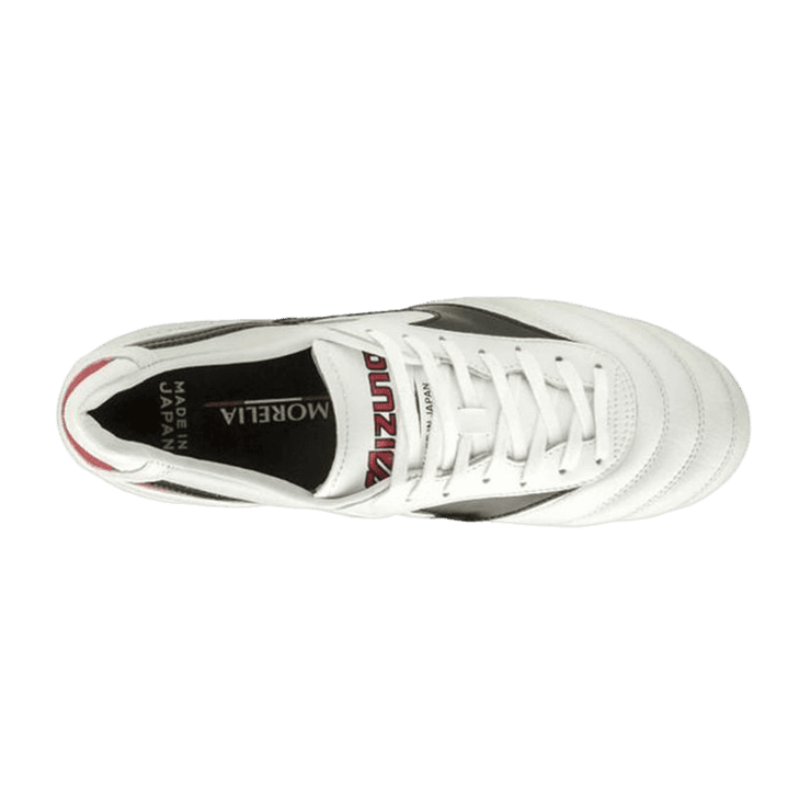 Mizuno Morelia 2 Japan Short Tongue White Black Angle 0