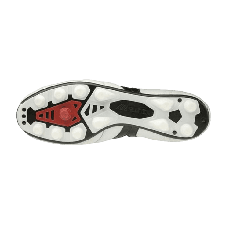 Mizuno Morelia 2 Japan Short Tongue White Black Angle 2
