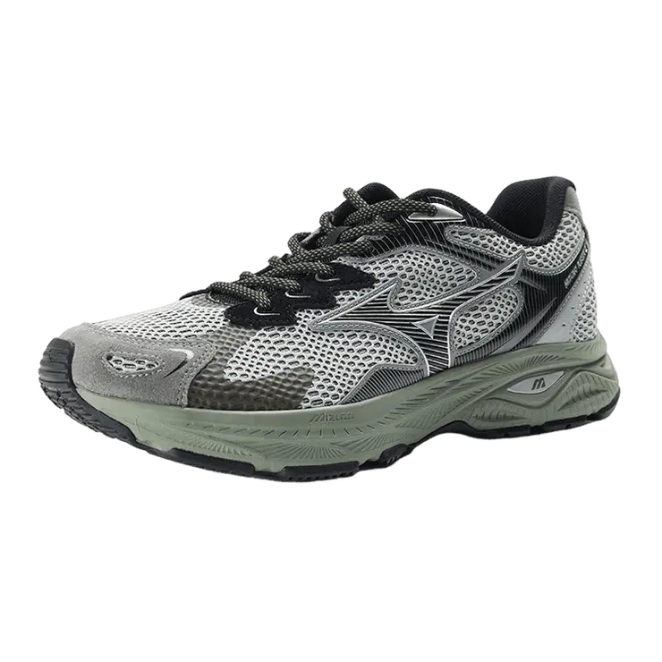 Mizuno Racer S Grey Green Angle 0