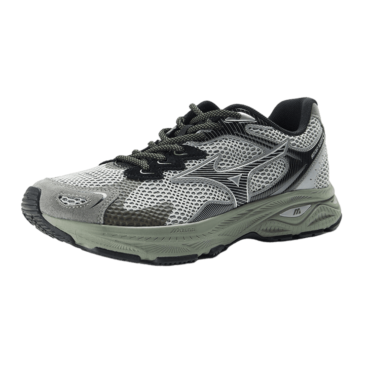 Mizuno Racer S Grey Green Angle 0