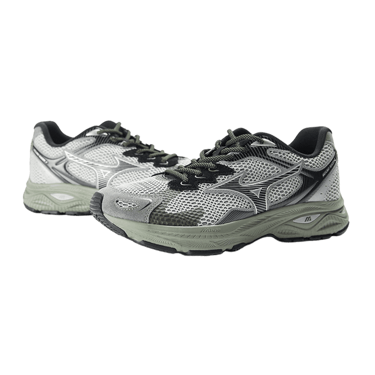 Mizuno Racer S Grey Green Angle 1
