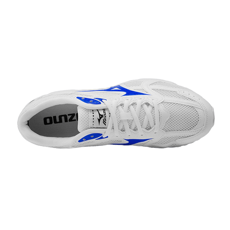 Mizuno Spark CN1 White Royal Blue Angle 1
