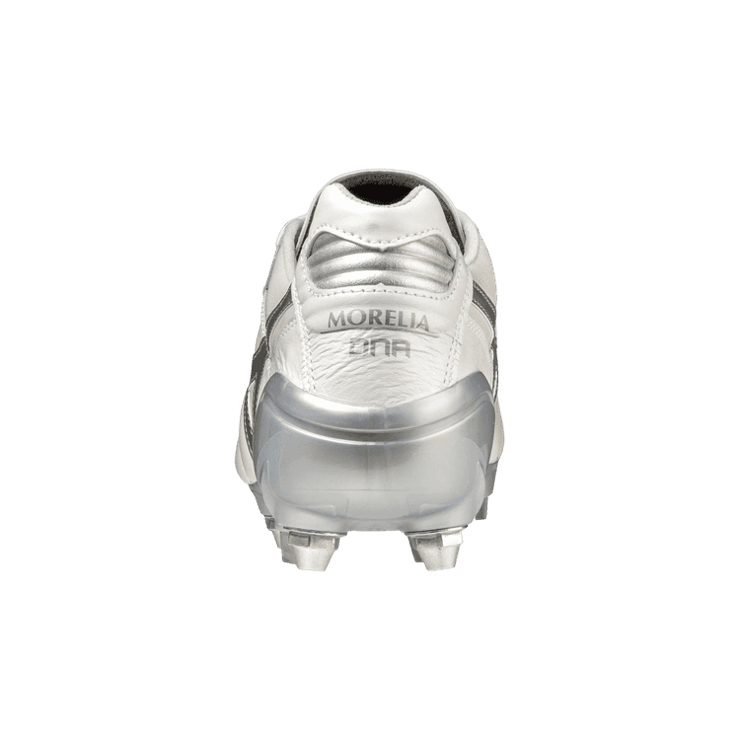 Mizuno Morelia DNA Japan Mx Football Boots White Silver Angle 2