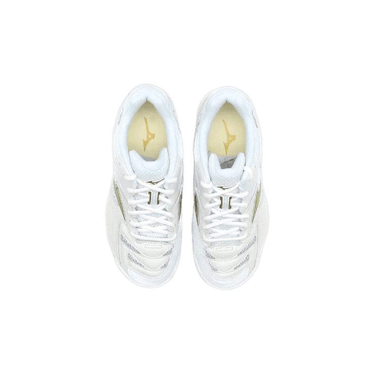 Mizuno Wavefang Pro White Gold Angle 0