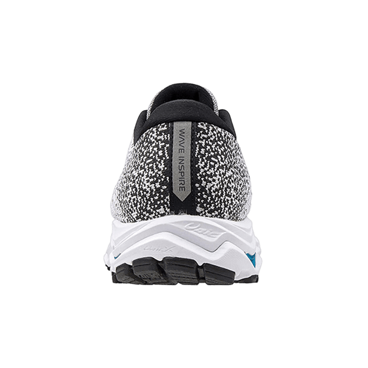 Mizuno Wave Insplre 16 White grey Angle 1