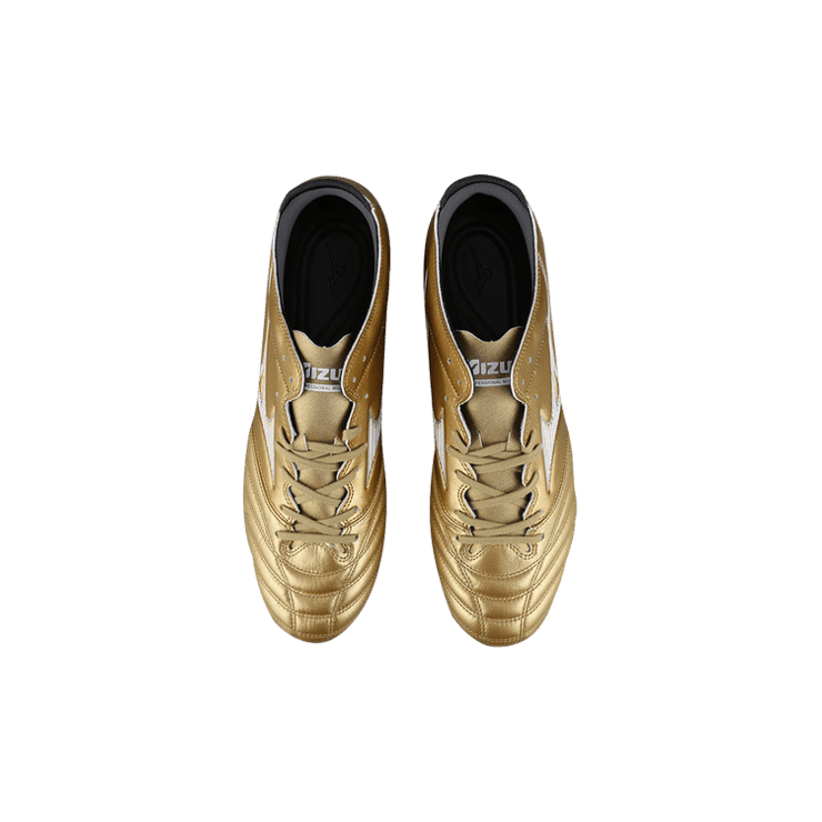 Mizuno Morelia Neo 3 Pro AG Gold Angle 1