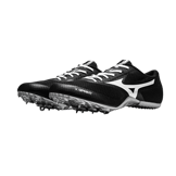 Mizuno x Sprint Soccer Black Metallic Grey Angle 0