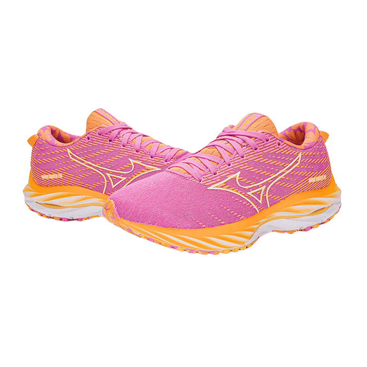 Mizuno Wave Rider 26 x Roxy (W) Angle 1