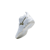 Mizuno Dynablitz mid White Gold Angle 0