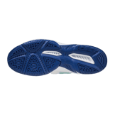 Mizuno Gate Sky Plus II White Teal Navy Angle 2