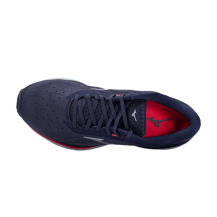 Mizuno Wave Sky 5 Navy Blue Angle 0