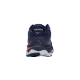 Mizuno Wave Sky 5 Navy Blue Angle 1