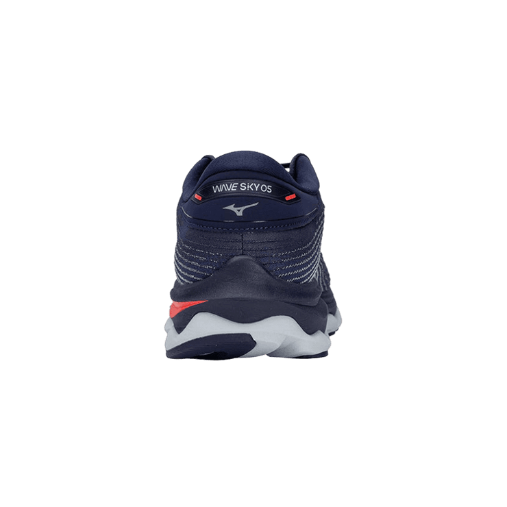 Mizuno Wave Sky 5 Navy Blue Angle 1