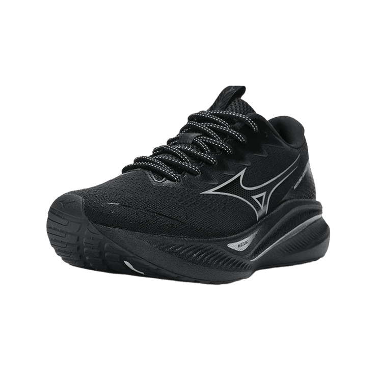 Mizuno Wave Rider 26 Black Angle 0
