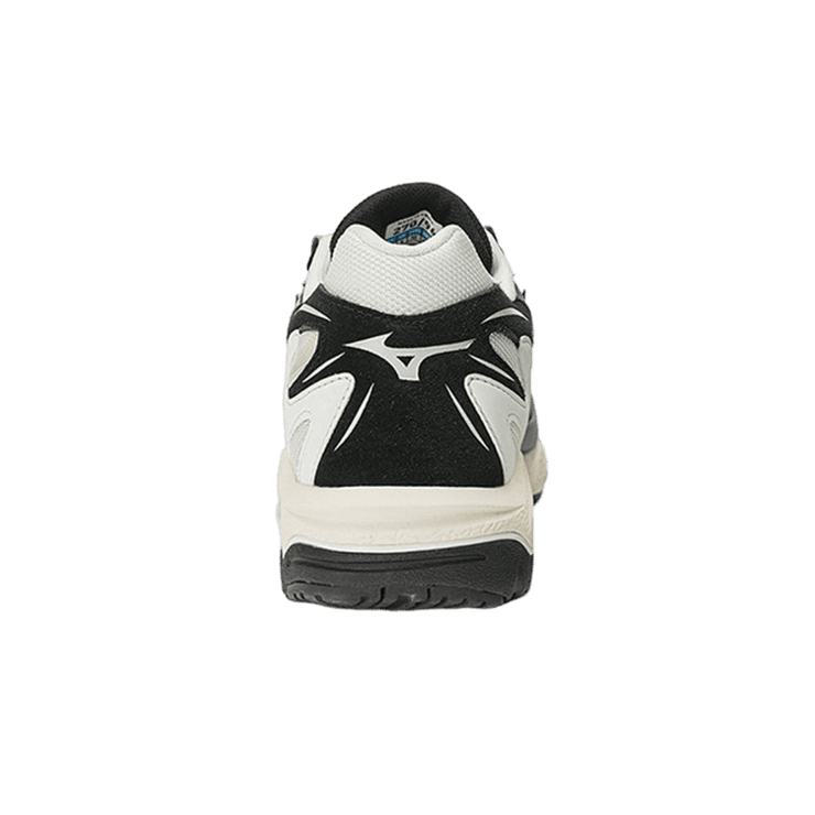 Mizuno Wave Solar Low Cool Grey Black White Angle 1